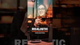 Realistic Glass Window Reflection 