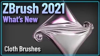 018 ZBrush 2021 Cloth Brushes