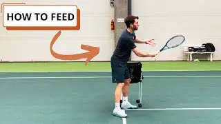 How to Feed a Tennis Ball Like a Pro