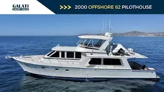 2000 Offshore Yachts 62 Pilothouse Yacht For Sale 