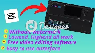 Best free video editing software for pc without watermark with easy enterface // English // Hindi