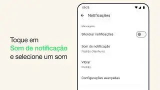 Como personalizar os sons de conversa para uma conversa individual ou em grupo | WhatsApp