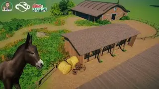 Building A Donkey and Alpaca Petting Sanctuary In Planet Zoo | Farmville Petting Zoo Part 5 |