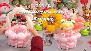 Creating a Beautiful Balloon Flower Basket: Beginner's Guide | MeyiaArtBalloon.christmas