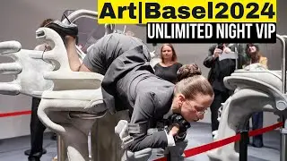 ART BASEL UNLIMITED VIP VERNISSAGE 2024 4K
