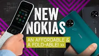 Nokia's Latest Phones: A Beautiful Sequel and a Flip-Phone Throwback