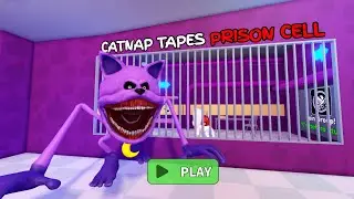 CATNAP TAPES BARRY'S PRISON RUN! OBBY ROBLOX