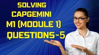 Capgemini M1 Coding Questions -5(Repository) || Capgemini Module 1 questions with Answers