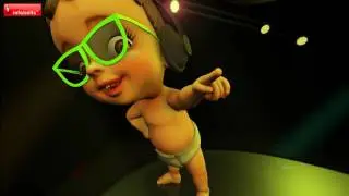 Baby DJ | Baby Dance Video Animated | Infobells