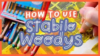 Stabilo Woody Pencils | Tips and tricks