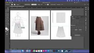 Pileli Etek Adobe Illustrator Programında Nasıl Çizilir?