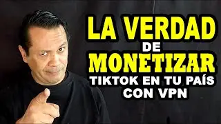 La verdad de Como monetizar tiktok 2024 con VPN por vistas. Ganar dinero por internet #dinero