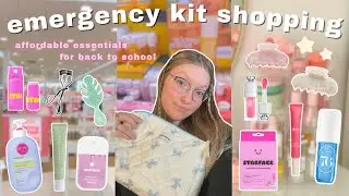 WHAT’S IN MY EMERGENCY KIT 2024 🖇️✨👛 shopping for emergency essentials at TARGET & SEPHORA