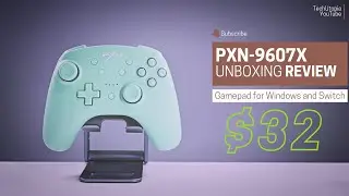 The best gamepad for PC and Switch in 2022? PXN-9607X Review I NFC I 6 Axis Gyro I Wireless-Wired