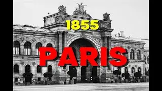 PARIS 1855 - Expo UNIVERSELLE - Le Palais de l'INDUSTRIE