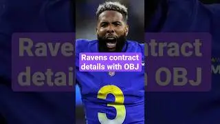 The Ravens Contract Details with OBJ - Ravens Signed WR Odell Beckham Jr. #nflnews #nflrumors #nfl