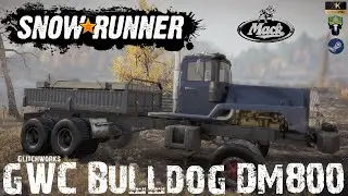 Обзор мода GWC Bulldog DM800 by Glitchworks - Snowrunner - Снегоход - Дон - Промзона - #532🚧