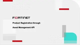 Product Registration through Asset Management API