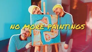 Paint with me, Cozy Art Vlog