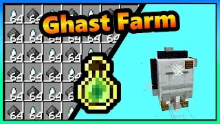 Best Ghast & Gunpowder & XP Farm in Minecraft | 15000+ Items per hour | 1.20 - 1.21+ | (Ianxofour)