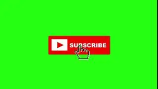 GREEN SCREEN EFFECTS || Subscribe button with sound 2 || AS HOME