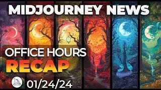 Action-Packed | Midjourney Office Hours Recap Jan 24th 2024 | Midjourney News