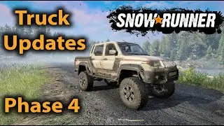 SnowRunner | NEW Truck Updates: Khan Sentinel & ZiKZ 605-R