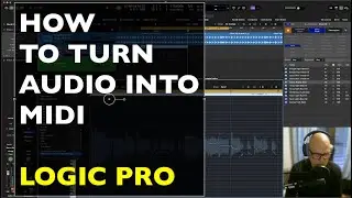 How to turn audio Into Midi : Logic Pro