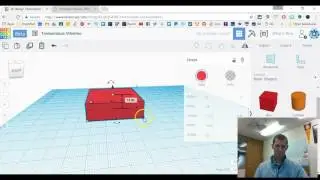 Adding and Editing Basic Shapes in TinkerCAD