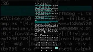 How To Enable Audio From A Video But Mute Waveform Audio In Video Overlaying With FFMPEG
