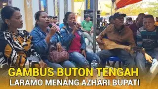 GAMBUS BUTON TENGAH LARAMO MENANG AZHARI BUPATI