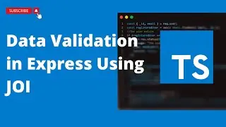 Use JOI to Validate Data in Express with TypeScript