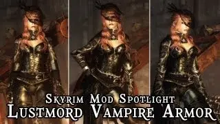 Skyrim Mod Spotlight: Lustmord Vampire Armor