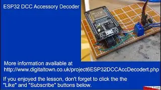 ESP32 C++: ESP32 DCC Accessory Decoder