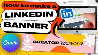 How to Make a Professional LINKEDIN BANNER for Your Profile Using Canva