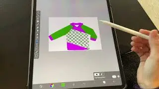 Faster way to make clothing mockups using ibisPaint