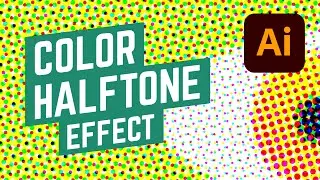 Create a Color Halftone Effect on Illustrator 