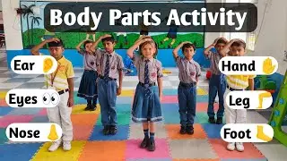 Parts of Body Activity || School Students Activity || Fun Activity || Kids Activities