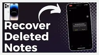 How To Recover Deleted Notes On iPhone (Update)