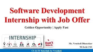 Software Development Internship with Job Offer | Online WFH | Earn 15K - 18K | Apply Fast