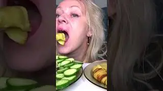 мукбанг рулетики из кабачков #mukbang #еда #рецепт #дуэт #рецепты #вкусно #мукбанг