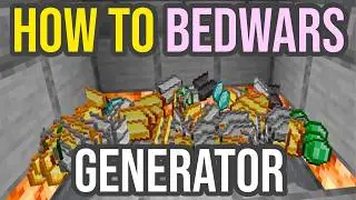 How To Make Bedwars Generator In Minecraft! (Egg Wars, Treasure Wars, Cake Wars!)