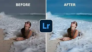 Blue Sky and Water Presets | Editing Beach Photo on Lightroom Mobile
