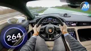 Porsche Taycan Turbo S (761hp) - 0-270 km/h LAUNCH CONTROL🏁