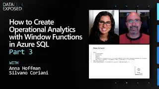 How to Create Operational Analytics with Window Functions in Azure SQL - Part 3 | Data Exposed