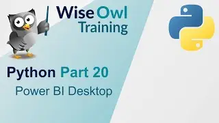 Python Part 20 - Power BI Desktop