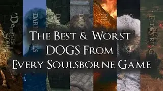 The Best & Worst Dogs from Every Soulsborne Game