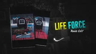 Trending Life Force viral reels video editing | life force capcut template video editing !!