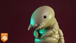 Cute Bug Character Sculpting Timelapse (With Narration) || Blender 2.90