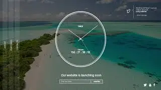 TIMER: Responsive Countdown Clock Landing Page | Themeforest Website Templates and Themes